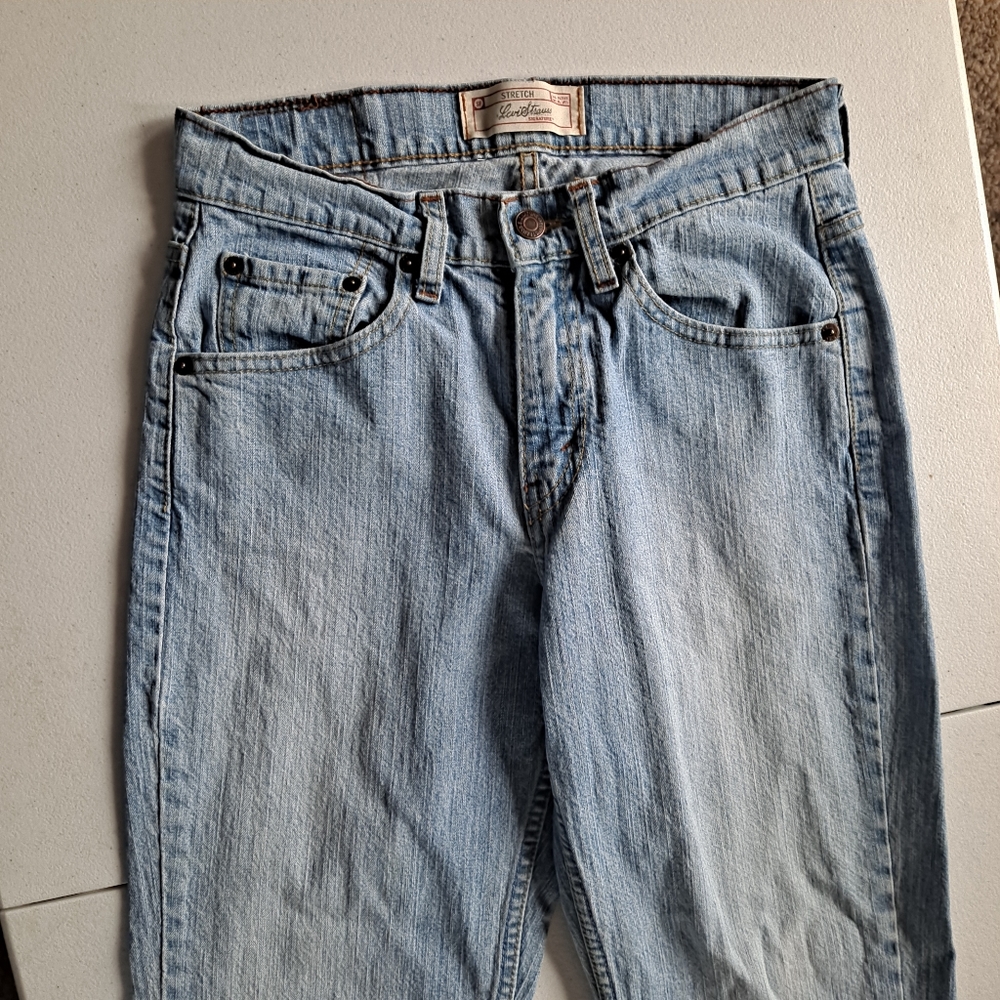 Vintage Levi's Strauss Signature Denim Capri - Picture 2 of 6